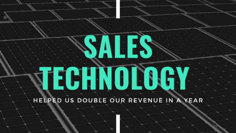 Sales Technology