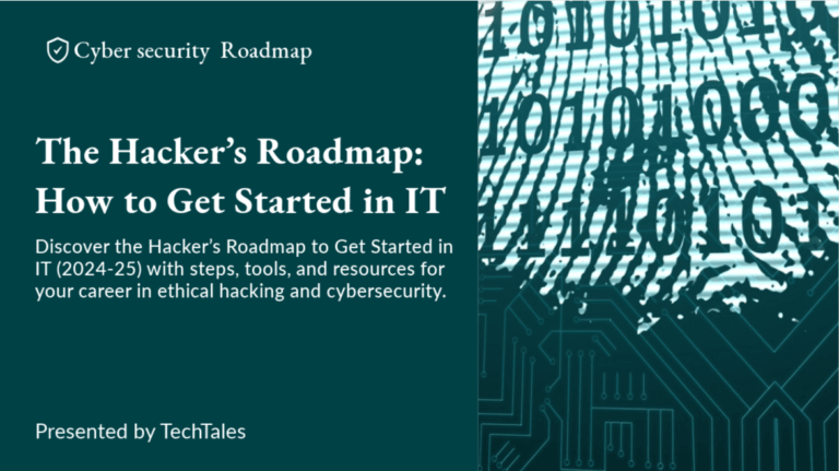 Cybersecurity roadmap guide for starting IT career.