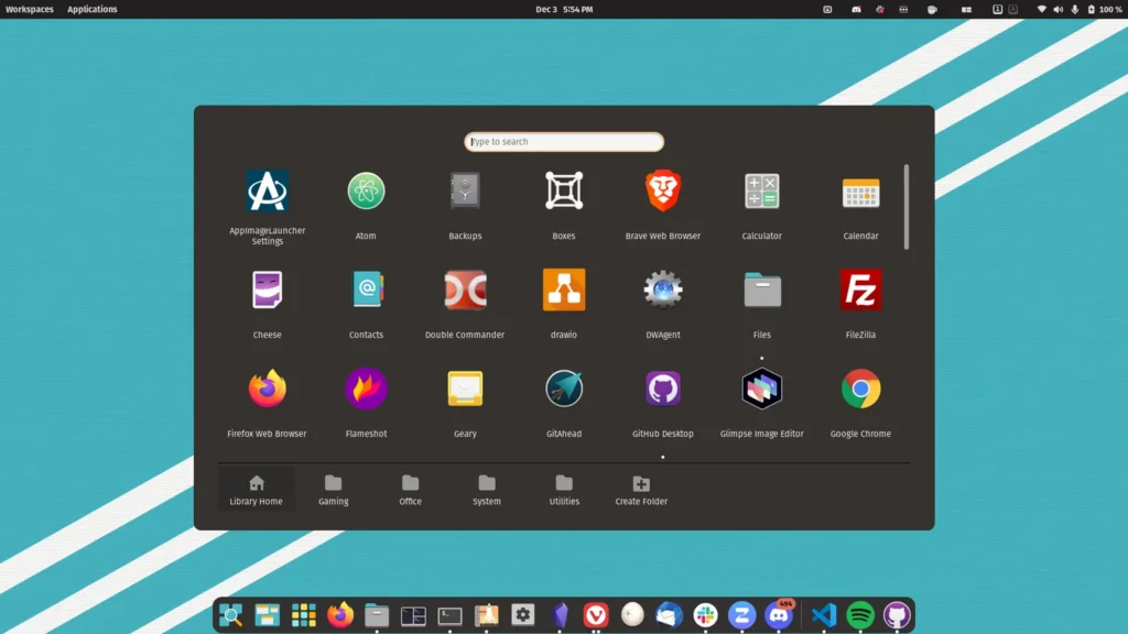 Pop!_OS Lobby Page